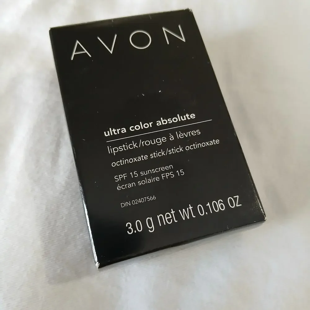 Set of (2) Avon Ultra Color Absolute lipstick Creamy Melon NIB .106 oz SPF 15